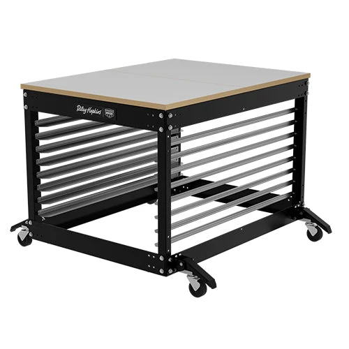 Riley Hopkins Multi-Station Screen Printing Press Cart 3