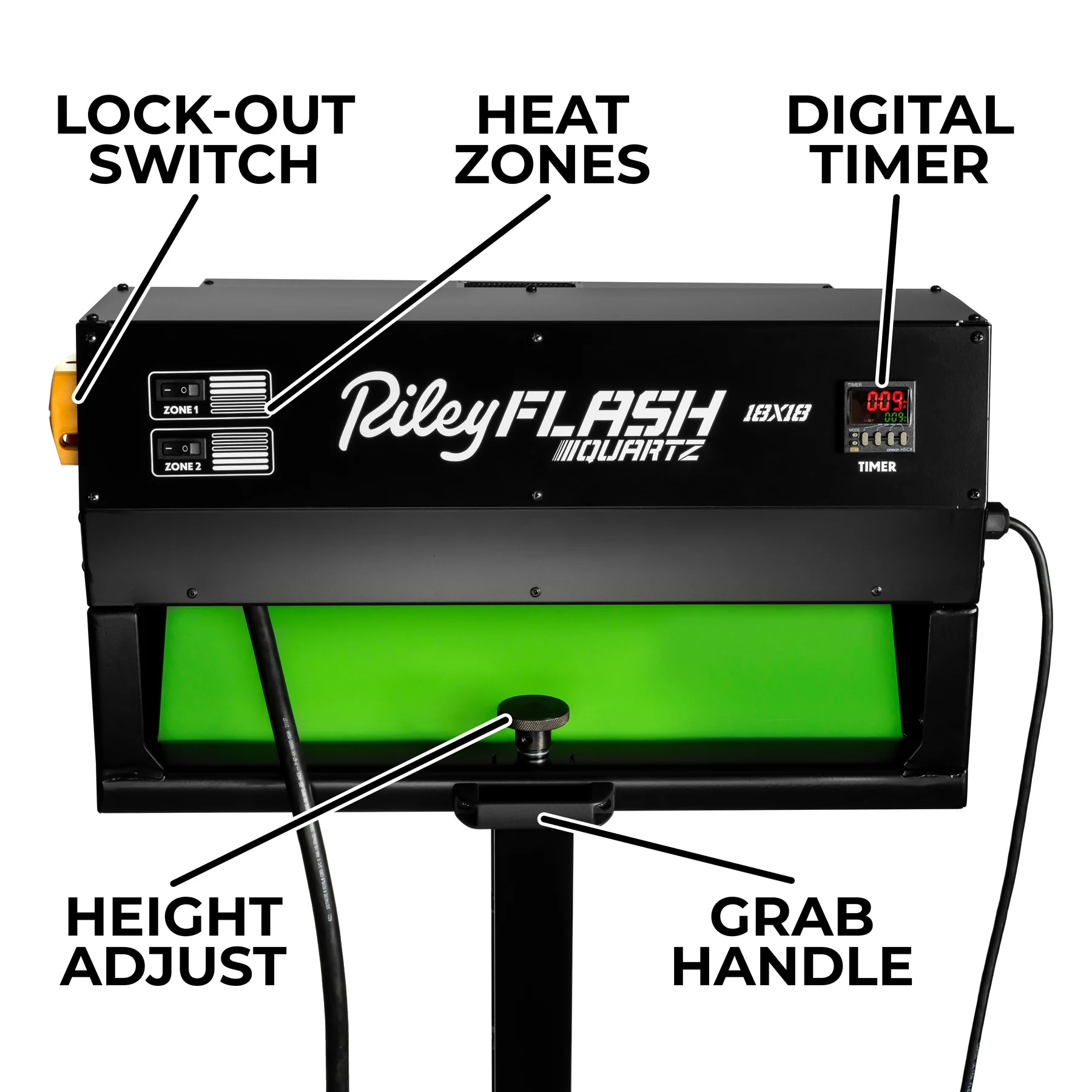 Riley Flash Quartz Dryer 18"x18" 4