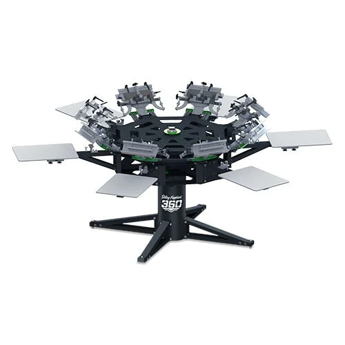 Riley Hopkins 360 8 Color 6 Station Press with XYZ Micro Registration