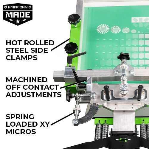 Riley Hopkins 360 8 Color 6 Station Press with XYZ Micro Registration 4