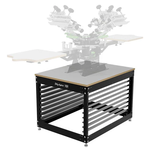 Riley Hopkins Multi-Station Screen Printing Press Cart